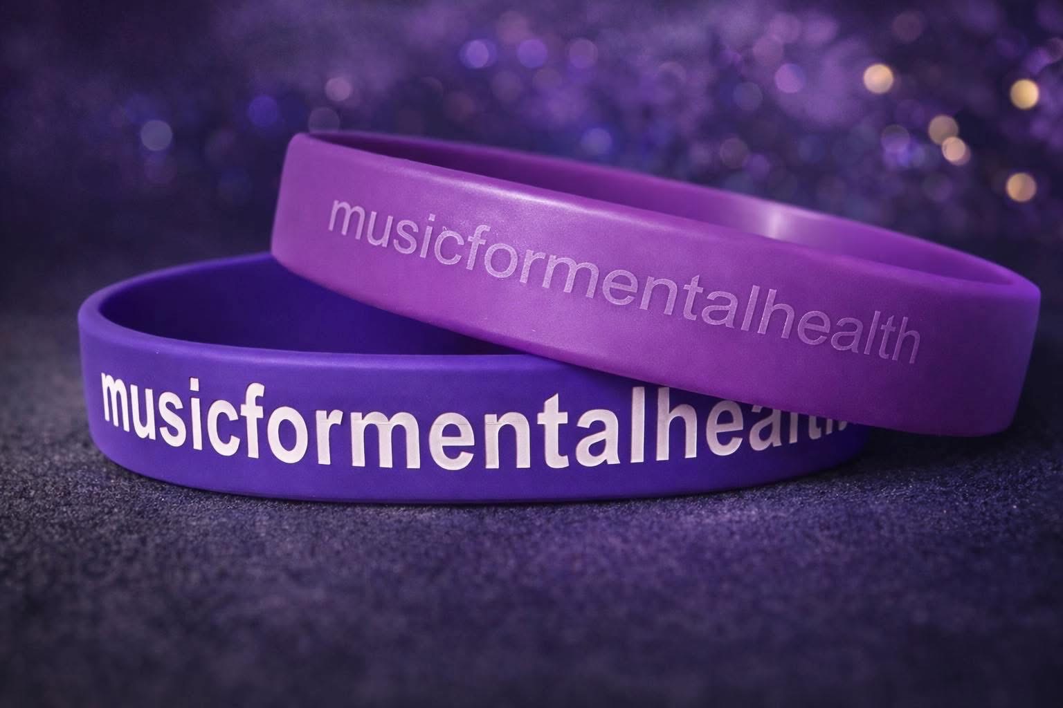 Music for Mental Health Wristband