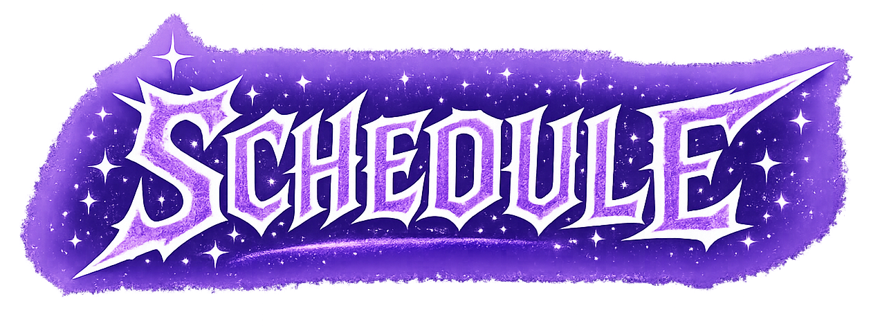 Schedule Banner